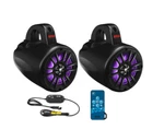 Boss Audio Systems Atv 4IN Amplified Bluetooth Waketower IPX5 Speakers. Fixed Price $333.99.