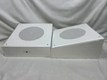 Quam System 3/VC. Slanted Square 1 Box Of 2 Speakers Surface Mount New Open. Fixed Price $69.98.