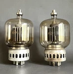 Pair Eimac 8166M 4-1000A Radial Beam Tetrode Tubes Lot. Fixed Price $225.00.