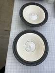 Set Vintage Plessey Foster 12" Woofer Speaker White 113512 C. Fixed Price $85.00.