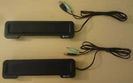 Two Pcs Syba Connectland (H-FM-1020) Usb Powered Stereo Sound Bar/speaker, Black. Fixed Price $18.13.