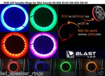 Rgb Multicolor Led Speaker Rings For Wetsounds XS-650 SW-650 REVO6. Fixed Price $90.00.