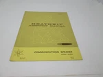 Heathkit Manual Communications Speaker SB-600. Fixed Price $9.99.