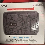 Ihome IBT370GB Fabric Splashproof Wireless Speaker. Fixed Price $22.48.