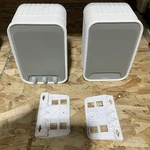 Epson ELPSP02 Active Speaker System (white) - Tested. Fixed Price $29.99.