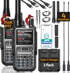 Radio UV-5R Mini Ham Long Range Handheld Two Way Noaa Weather. Fixed Price $56.47.
