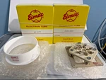 SK2210 Eimac 8877 Tube Socket And SK2216 Chimney New For Grounded Grid Amps. Fixed Price $250.00.