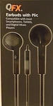 Qfx H-104 Earbuds With In-line Microphone Earphones Headphones Black. Fixed Price $7.99.