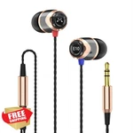 Soundmagic E10 Earphones Black Gold. Fixed Price $93.99.