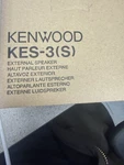 Kenwood KES-3 (s) External Speaker W/ Mount New In Box. Fixed Price $35.00.