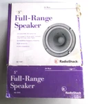 Radio Shack 5 Full Range Speaker Auto/home New Old Stock W/box 20 Watt. Fixed Price $19.00.