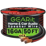 Gearit 16 Gauge Cca Car Audio Speaker Wire Bulk 2-CONDUCTOR 50FT/100FT/200FT. Fixed Price $64.95.