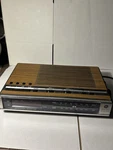 Vintage General Electric 74636B Wood Grain Am Fm Alarm Glock Radio Tested. Fixed Price $25.00.
