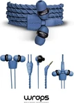 Wraps Talk Wristband Bracelet In-ear Headphones (with Mic) Denim. Fixed Price $19.95.