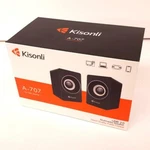Kisonli A-707 Usb Powered 6W Computer Audio Speaker System (V417). Fixed Price $10.21.