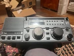 Icom M-700 Radio With Power Cord And 120 Automatic Antenna Tuner. Fixed Price $375.00.