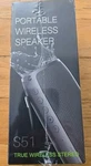 Nib Aursear S51 Waterproof Bluetooth Speaker, Portable Outdoor Wireless. Fixed Price $59.49.