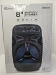 Sound IQ-5108DJBT 8" Portable Speaker Tws Bluetooth Usb/sd/fm/led New. Fixed Price $35.99.