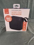 Ilive Ultra Portable Fabric Wireless Bluetooth 5.0 Black W/ Speakerphone. Fixed Price $10.00.