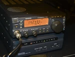 Kenwood TS-50 Hf Transceiver Plus Antenna Tuner AT-50 With All Cables. Fixed Price $1300.00.