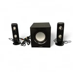 Coby CS-MP77 High Performance 2.1 Channel Computer Speaker System MP3. Fixed Price $35.00.