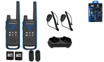 Motorola Solutions T802 Two Way Radios W/ Speaker Mics Charging Tray Bluetooth. Fixed Price $179.99.