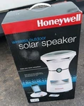Honeywell Solar Powered Speaker 881011-06 New In Box Rare Works With Ipods MP3. Fixed Price $63.99.