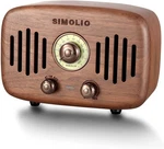 Simolio Vintage Radio Retro Bluetooth Speakers, Loud And Powerful 2X8W Ultima.... Fixed Price $79.33.