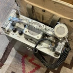 Vintage 1940 Military Ham Motorola Handie-talkie Pack Radio With Case. Fixed Price $909.99.