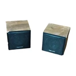 Set Of Realistic Minimus 0.3 Cat. 40-1250A Shelf Speaker 7 Watts Walnut Veneer. Fixed Price $35.99.