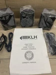3 Klh Audio System HTA4100 Speakers Black 2 Satellite Center. New. Fixed Price $46.17.