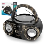 Pyle Portable Cd Player Bluetooth Boombox Speaker-am/fm Stereo Black. Fixed Price $103.39.