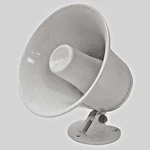Speco SPC-5P 5" Round Outdoor Weatherproof Pa Speaker Horn With Base 15W 105DB. Fixed Price $14.99.