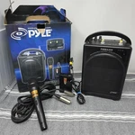 Pyle Pro Audio Rechargeable System Passive Wireless Aux Wired Mic PWMA200. Fixed Price $39.09.