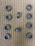 W2FMI Balun Ferrite Core, F-125-K Toroid, Mat'l (30 Pieces Lot). Fixed Price $60.00.