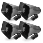 Pyle 6" Horn Speaker For Indoor/outdoor Use, 50W Power, Black, 4 Pack. Fixed Price $54.99.