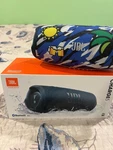 Jbl Charge 5 Portable Bluetooth Speaker - Custom Tropical Beer Print. Fixed Price $129.99.