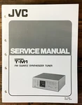 Jvc T-M1 Tuner Service Manual *original*. Fixed Price $14.97.