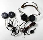 WW2 Era Headphones Stromberg Carlson 3-A & Calrad CH-85 Ham Radio Military. Fixed Price $39.99.