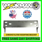 Workman DX1C Chrome Cb & Ham Radio Bracket Galaxy Magnum Ranger Connex. Fixed Price $18.95.