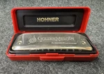 Hohner Golden Melody No. 542 Harmonica Key Of Eb Flat Musical Instrument. Fixed Price $55.44.