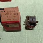 Oem Part 110757 Variable Air Capacitor Tuner For Portable Radios 2 Section. Fixed Price $21.99.
