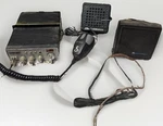 Cobra 25 Ltd Classic Am Cb Radio Lot M73SL Microphone Motorola Extender Speakers. Fixed Price $75.00.