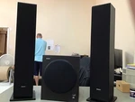 Sony Active Subwoofer SA-WM500 & 2 Tower Speakers SS-CS3. Fixed Price $200.00.