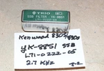 Kenwood TS-830S YK-88S1 Ssb Filter (2.7 Khz Band Pass). Fixed Price $75.00.