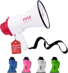Pyle Professional Megaphone Bullhorn With Siren And Voice Recorder PMP35R. Fixed Price $29.99.
