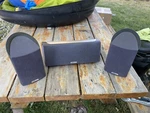 Polk Audio Center Channel & Surround Sound Speakers RM202 RM101 Set Of 3. Fixed Price $45.50.