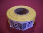 Irwin Strait-line Yellow Flag Tape #65905, One Roll Of 300 Ft., Nos. Fixed Price $5.99.
