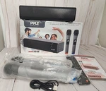 Pyle 20W Bluetooth Soundbar W/ Wireless Mics, Remote, Usb/aux, Parts Only. Fixed Price $14.00.