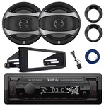Infinity Bluetooth MP3 Receiver, 2X 6.5" 100W Speakers W/harley Accessories. Fixed Price $139.99.